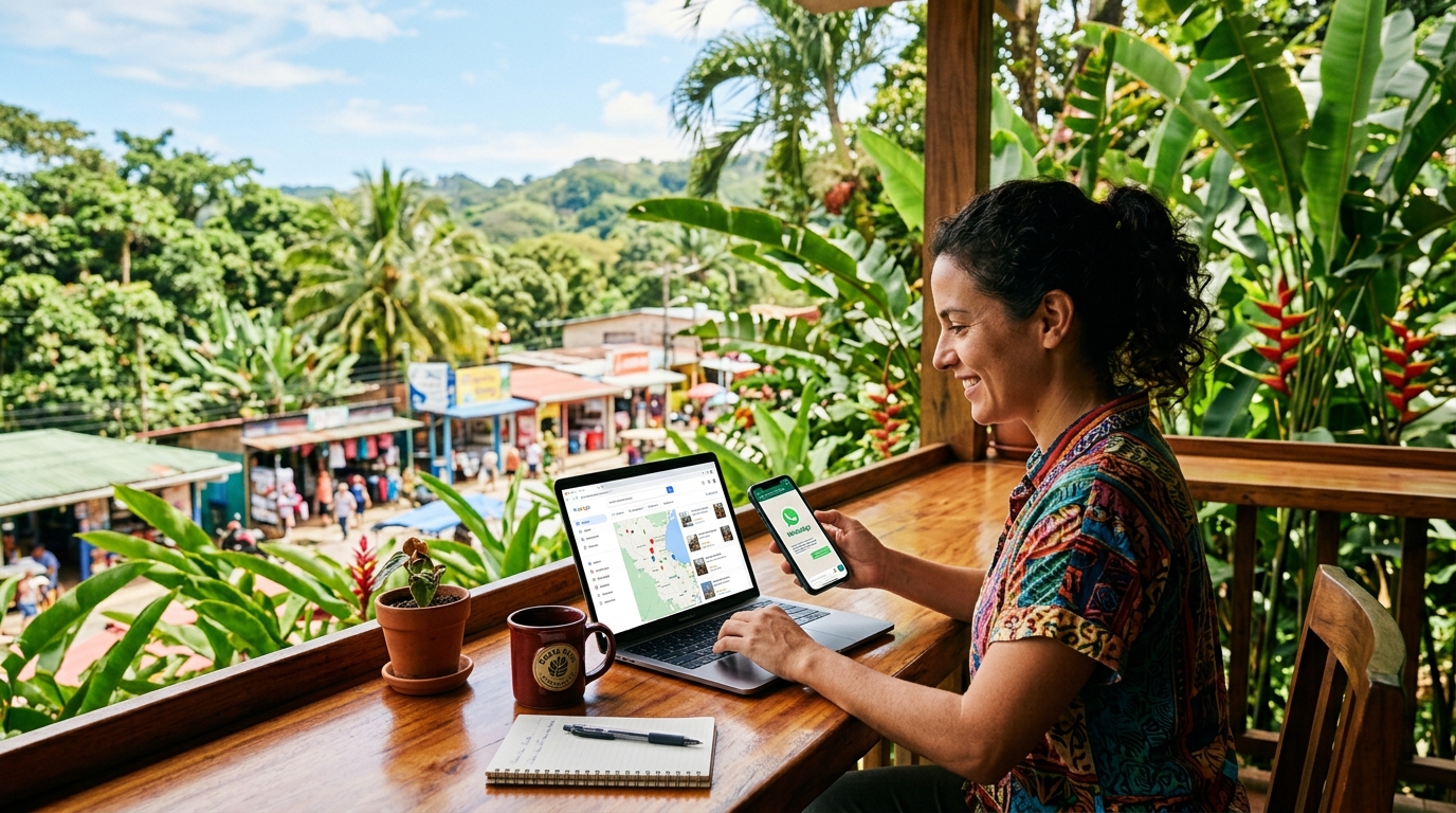 De WhatsApp a la búsqueda con IA: cómo encuentran los clientes a los negocios en Costa Rica