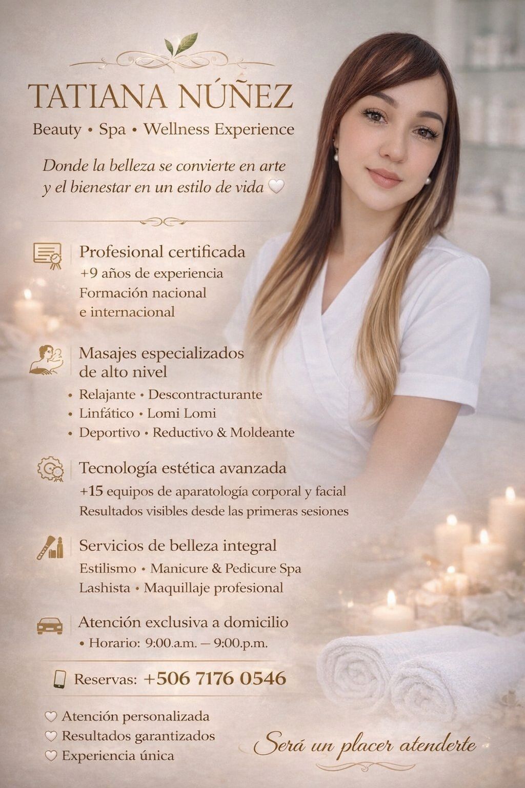 Estética y Belleza Taty Spa.