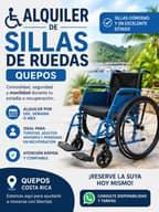 Alquiler sillas de ruedas CHICO