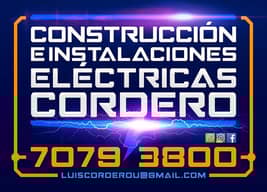 Contratos cordero construcción e instalación eléctrica
