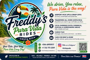 Freddy’s Pura Vida Rides