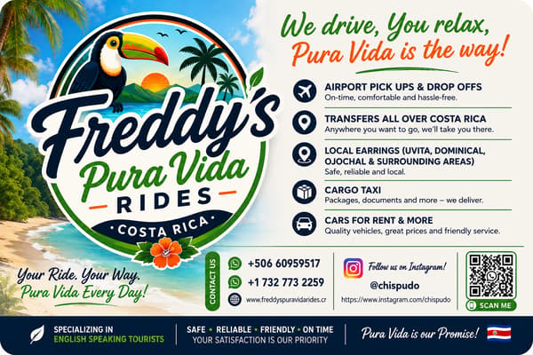 Freddy’s Pura Vida Rides