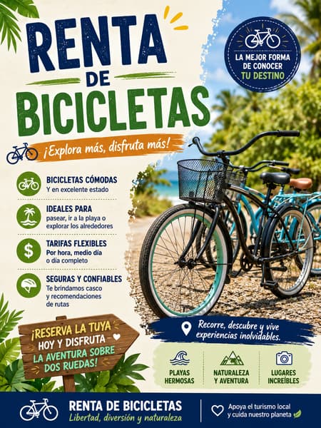 RENTA BICICLETAS