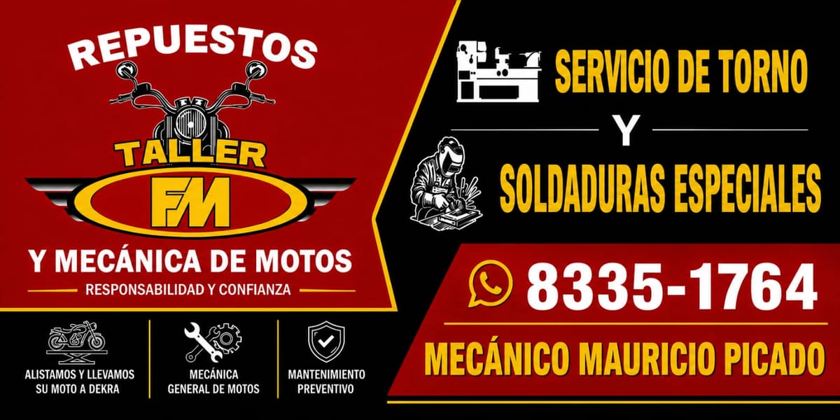 Reparación y Mantenimiento de Motocicletas