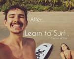 Learn to surf ojochal