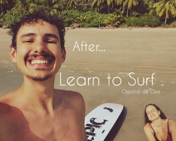 Learn to surf ojochal