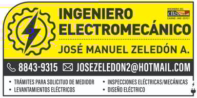 Ing José Manuel Zeledon