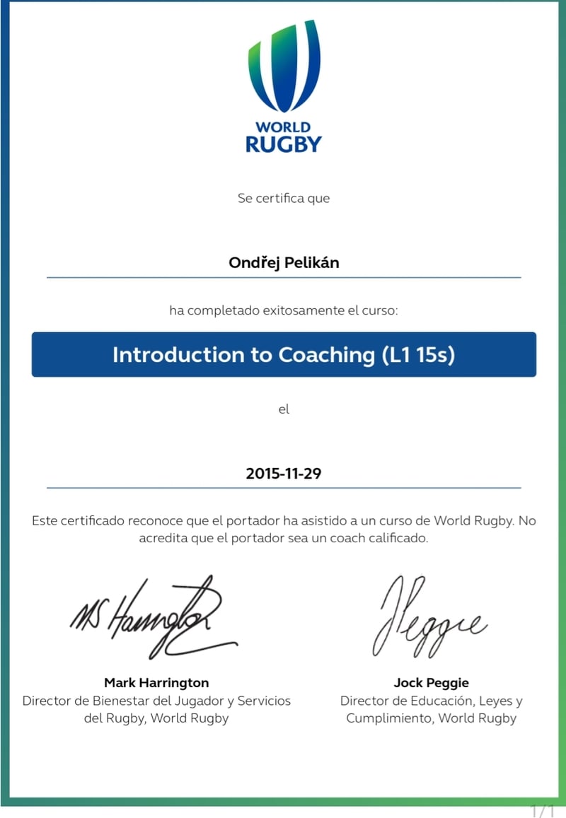 Credential 1