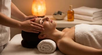 Masaje con mini facial