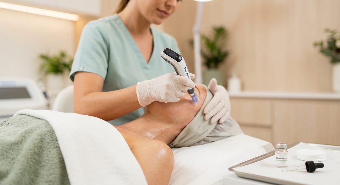 Tratamientos con dermapen y exosomas