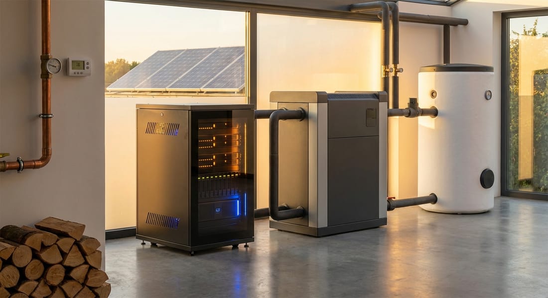 Solar-Powered Bitcoin Mining & Heat Recovery