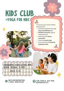 Kids Club (ages 3-10) 