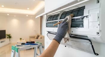 Limpieza de aires acondicionados