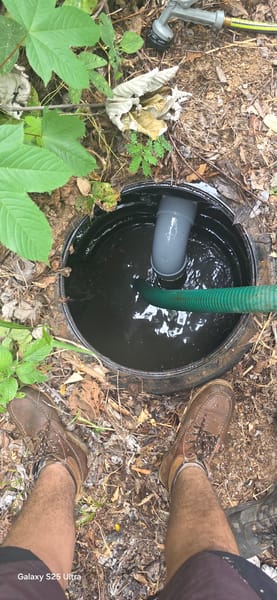 Limpieza de tanques sépticos 