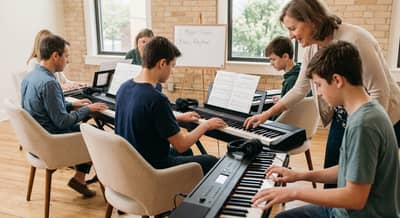 Beginner Piano Group Workshop