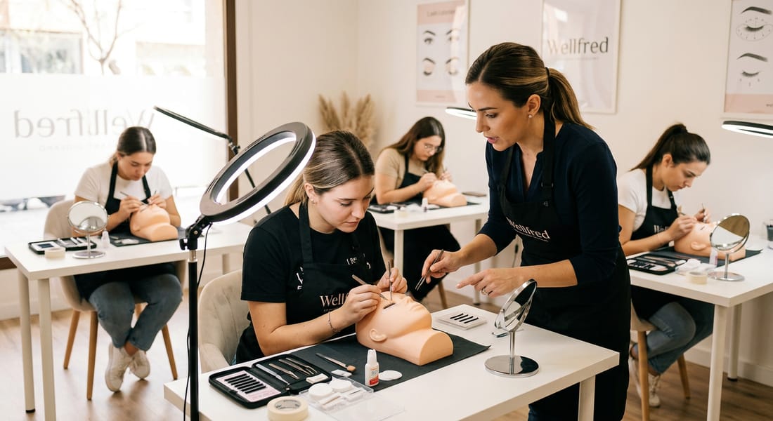 Curso Básico de Extensiones de Pestañas Pelo a Pelo