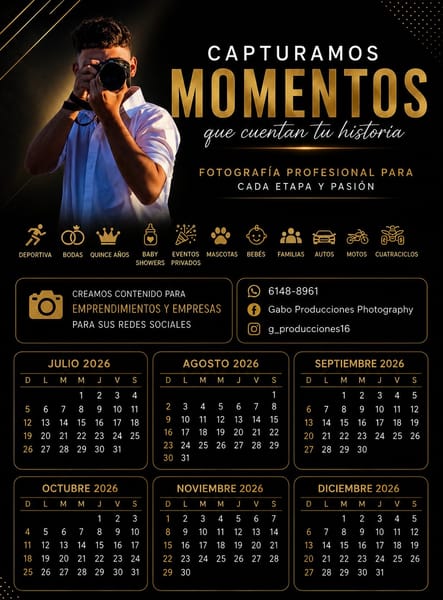 Servicio de Fotografía