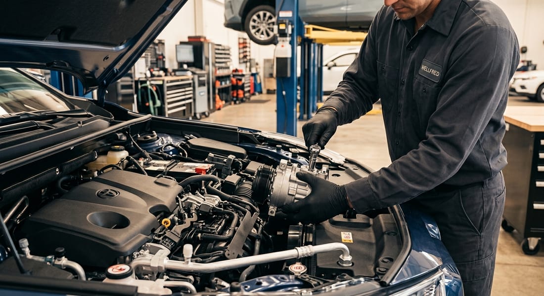 Instalación de Aire Acondicionado Automotriz