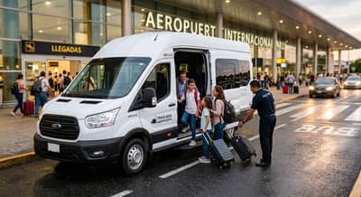 Transporte en Buseta desde el Aeropuerto