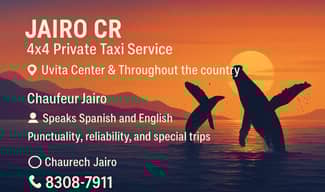 Uvita a Aeropuerto Quepos 