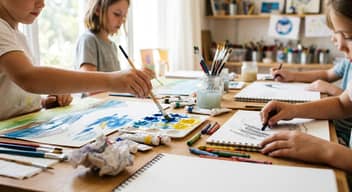Lecciones de Arte para Niños y Jóvenes