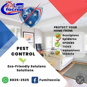 Control de plagas y servicios al hogar 