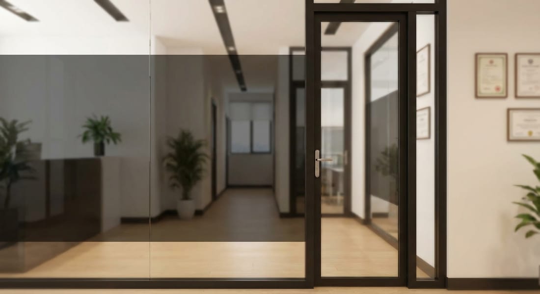 Polarizados en puertas y ventanas.