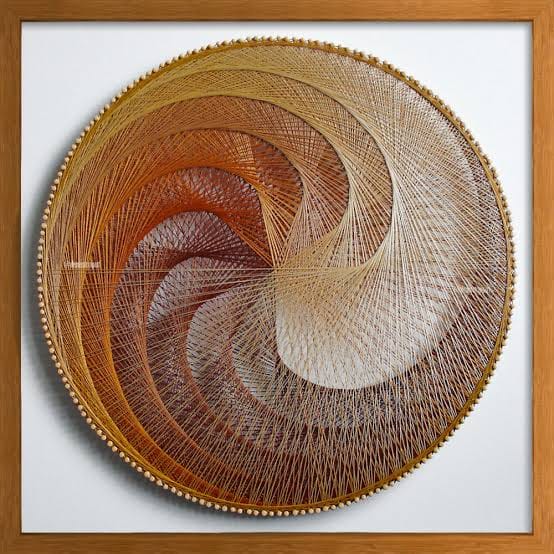 Mosaic art and String Art Decoration