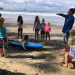 Sunday SURF club in Dominicalito.