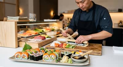 Servicio de Sushi