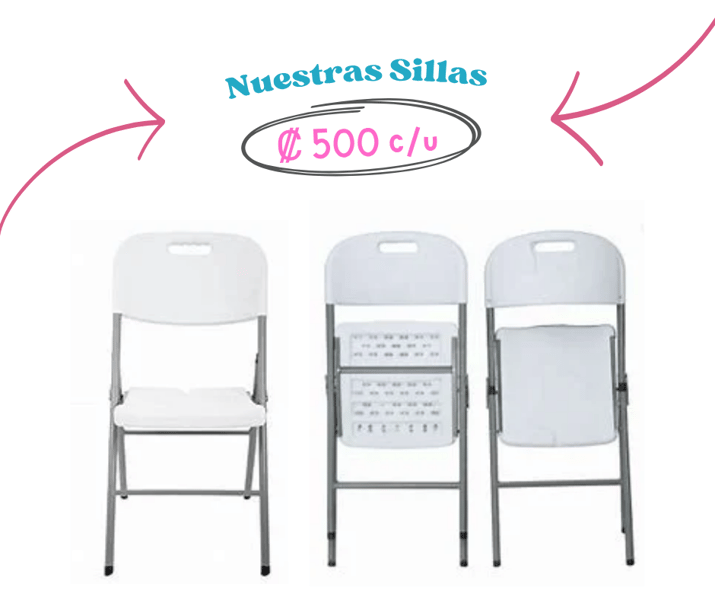 Alquiler de sillas para eventos