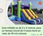 Servicio de alquiler de inflables 