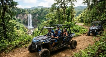 Side-by-Side (UTV) Tour to San Luis Waterfall